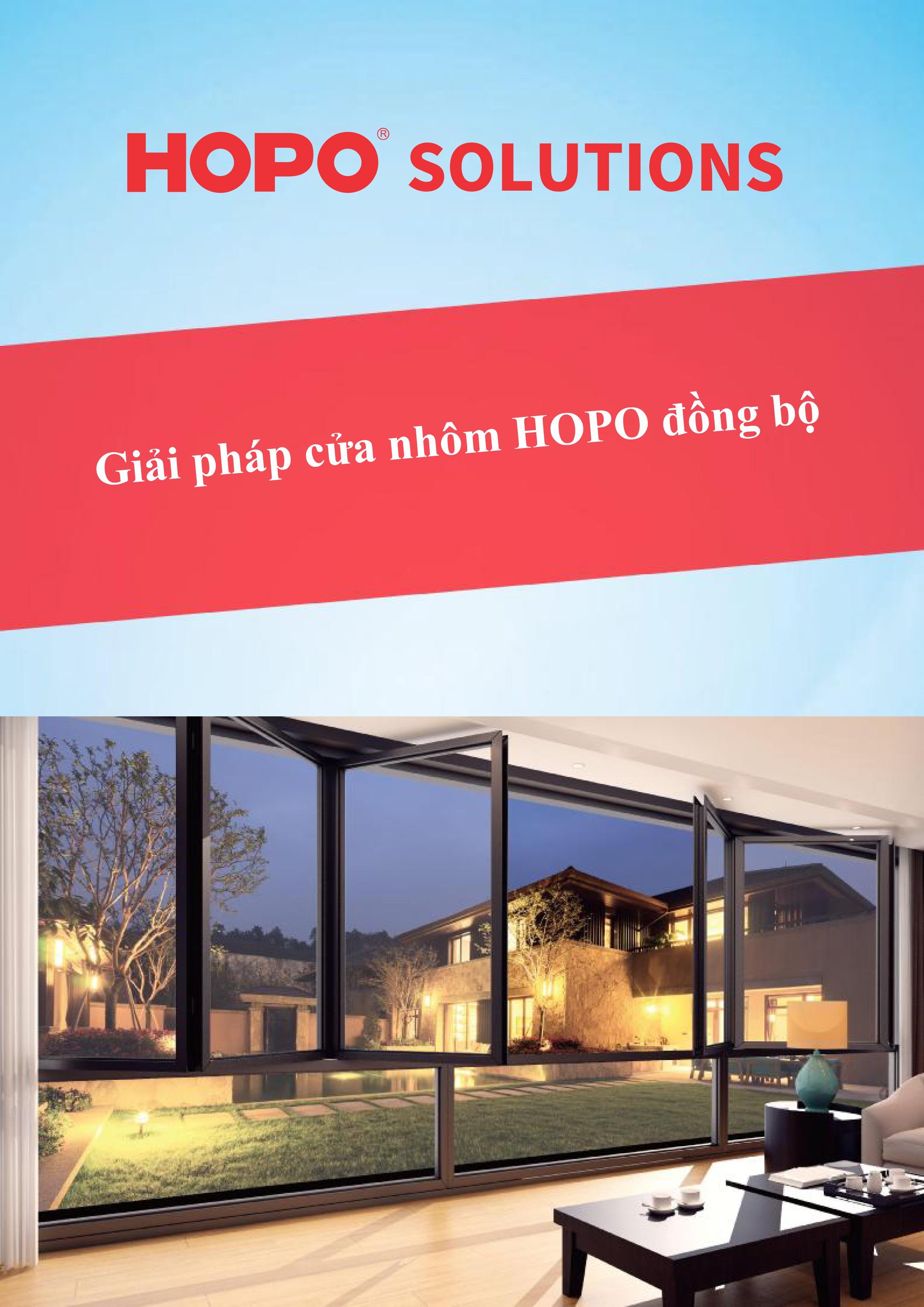 BẢNG GIÁ CỬA NHÔM HOPO CAO CẤP